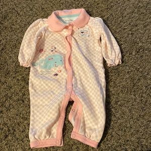 First moments collard body suit